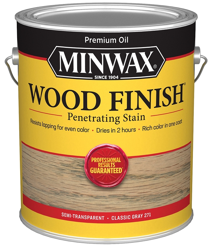 Minwax Wood Finish 710480000 Wood Stain Classic Gray Liquid 1 Gal Plastic Express Inc 4654